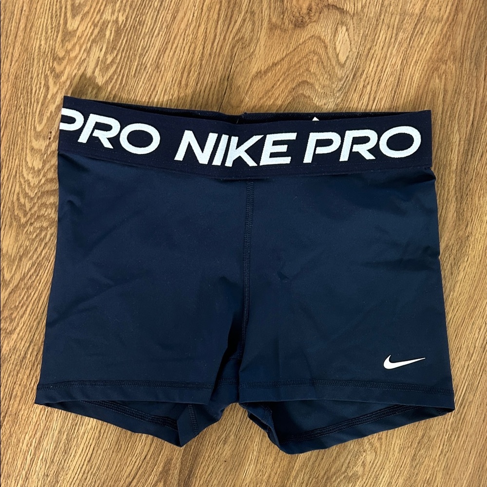 Nike Pro Dark Blue Training Shorts